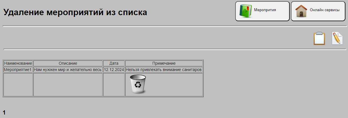 Основной вывод введенных мероприятий, с введеным мероприятий